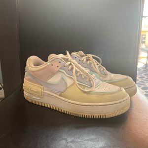 Platform Air Force Ones (women’s size 8.5)